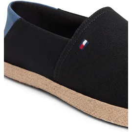 Tommy Hilfiger CORE HILFIGER ESPADRILLE TEXTILE Herren Schwarz 41