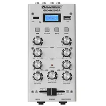 Omnitronic GNOME-202P Mini-Mixer silber