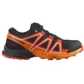 Salomon Speedcross Kinder Schwarz / Rot / Orange 34