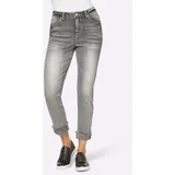 Heine Jeans - Slim fit - in grau, - 36