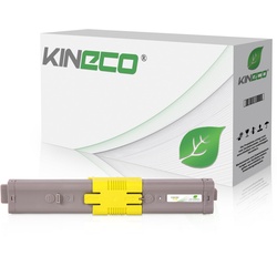 Toner kompatibel zu OKI C532 46490605 XL Yellow