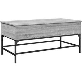 vidaXL Couchtisch Grau Sonoma 100 x 50 x 45 cm