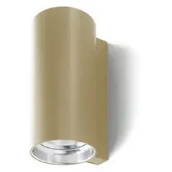 Luceplan - E04 Wandleuchte H46,5xØ13,4 Matt Messing