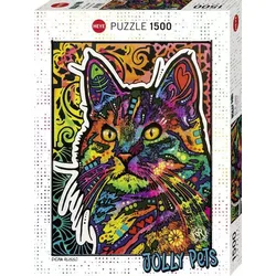 HEYE Puzzle Necessity Cat Puzzle 1500 Teile, 1500 Puzzleteile
