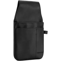 SWISSONA Kellnertasche schwarz aus Kunstleder - Holster Tasche für Kellnerbörse