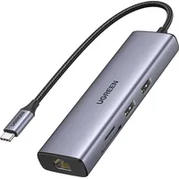UGREEN USB Hub 3.0 (USB C), Dockingstation + USB