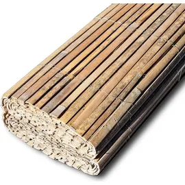 Estexo Bambusmatte Sichtschutzzaun Sichtschutz 100 cm x 5 m Bambus Windschutz