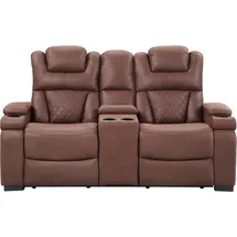 Atlantic Home Collection Couch 2-Sitzer braun
