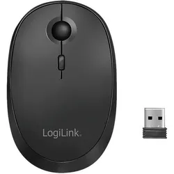 Logilink Optische Maus 2.4 Ghz Schwarz Bluetooth, Drahtlos