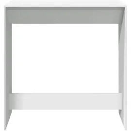 vidaXL Bartisch 102 x 50 x 103,5 cm Weiß