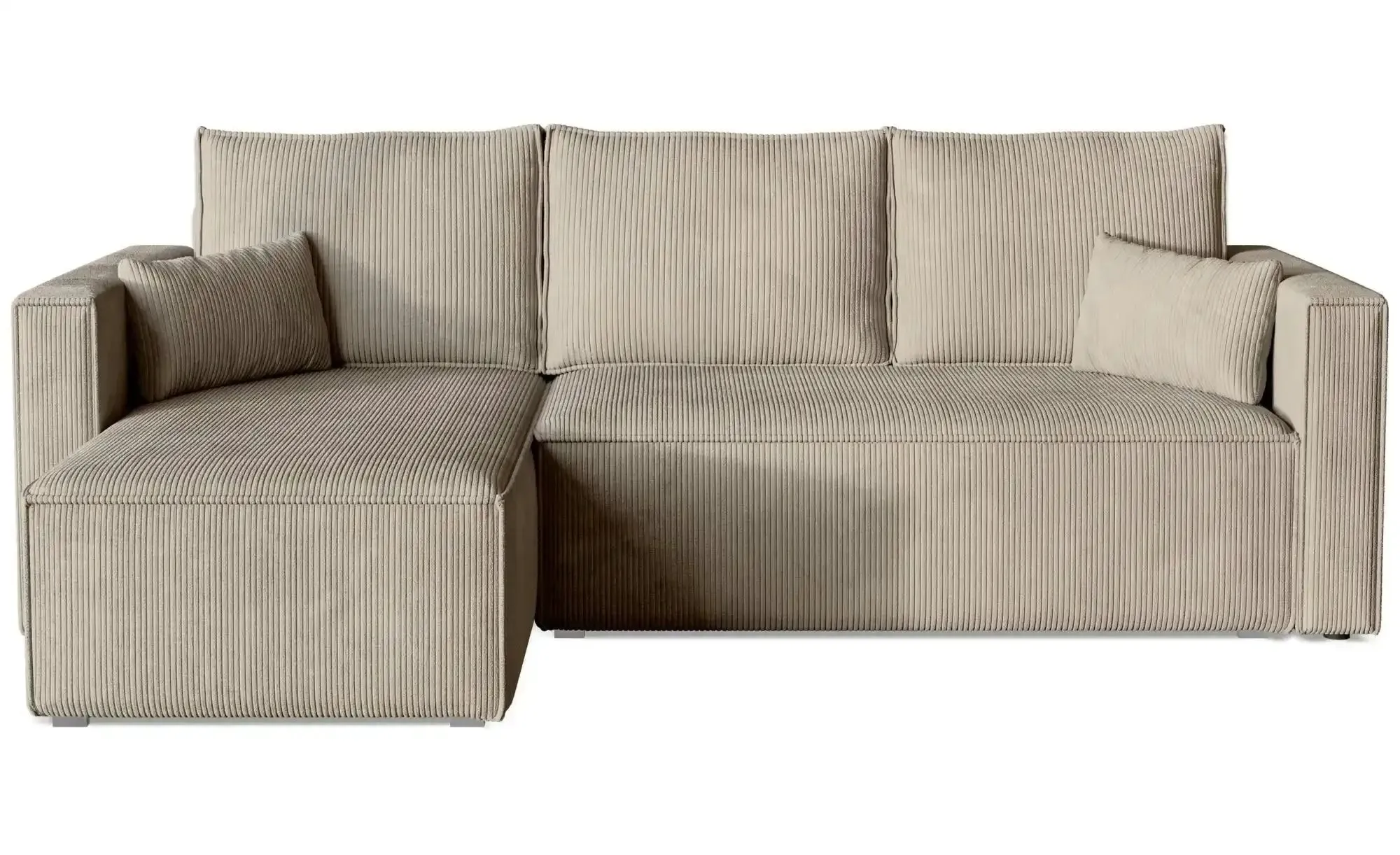Ecksofa  Top , beige , Maße (cm): B: 230 H: 85