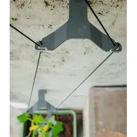Gusta Garden Curt Cucumber Pflanzkasten 34,7 x 28,1 x 13,8 cm hellgrau