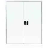 Classix Stahlschrank X-530317 signalweiß 80,0 x 38,0 x 100,0 cm, aufgebaut