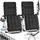 Tectake Sonnenliege Cloud 2er Set 0 x 0 x 0 cm Schwarz