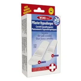 Wundmed Pflaster hypoallergen sensitiv transparent 2 Gr