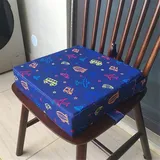 Chickwin Sitzerhöhung Stuhl Kind, Waschbar Baby Tragbar Sitzkissen Kinder Tragbares Boostersitze Verstellbar Zerlegbar Kleinkind Sitzerhöhung Kissen für Esstisch Reise (32x32x8cm,Wagen)