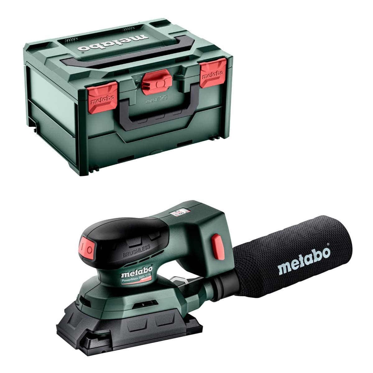 metabo akku-sander powermaxx sra 12 bl