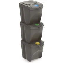 Spetebo Sortibox 25 l Steingrau