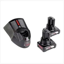 Bosch Professional GLI 12V-300 Akku Lampe + 2x GBA 12V 4,0 Ah Akku + GAL 1230 Ladegerät