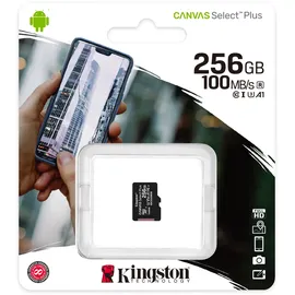 Kingston Canvas Select Plus microSD UHS-I 256 GB