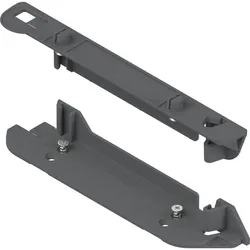 BLUM SERVO-DRIVE Trägerprofilaufnahme oben/unten, KS RAL 7037 staubgrau