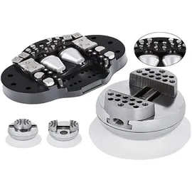 Vevor Ball Vise mit 30 PCs, Engraving VEVOR Einstellgerät Durchmesser 78 mm, VEVOR Ball Vise Engraving Diamanten Voller Satz, Ball Befestigung und Gummibasis (GRS),