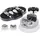 Vevor Ball Vise mit 30 PCs, Engraving VEVOR Einstellgerät Durchmesser 78 mm, VEVOR Ball Vise Engraving Diamanten Voller Satz, Ball Befestigung und Gummibasis (GRS),