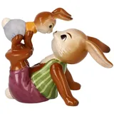 GOEBEL Hasenfamilie Frechdachs - Figur Osterhasen