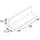 Schildmeyer Wandboard Torge 60 x 17,3 x 15,7 cm Weiß