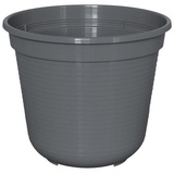 geli 10x Übertopf Schwarz Braun Blumenkübel Pflanzenboxen Kräutergefäß Garten Beet Schwarz