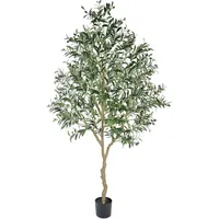 luxuskollektion Künstlicher Olivenbaum 210cm Kunstpflanze Wohnzimmer Büro Typ-1 210 cm