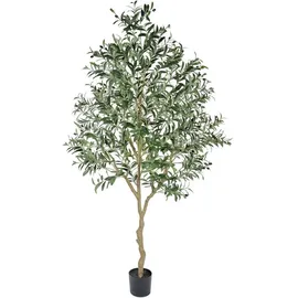 luxuskollektion Künstlicher Olivenbaum 210cm Kunstpflanze Wohnzimmer Büro Typ-1 210 cm