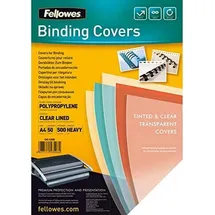 Fellowes Deckblätter Fantaisie 500 Mikron transparent