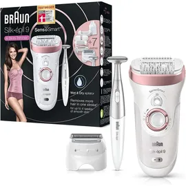 Braun Silk-épil 9 SkinSpa SensoSmart 9/890 weiß/rosegold