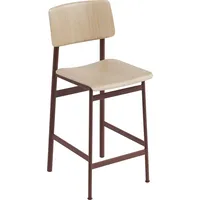 Muuto Loft Barhocker, höhe 65 cm, eiche natur /