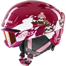 Uvex Heyya 46-50 cm Berry/White Sloth