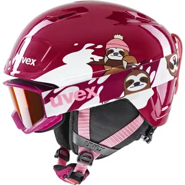 Uvex Heyya 46-50 cm Berry/White Sloth