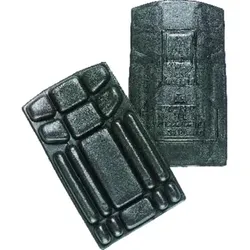 Knieschutzkissen Waterloo 00718-100, stahlgrau, Einheitsgröße - grau - Einheitsgröße