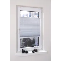 LIEDECO Thermo-Plissee Klemmfix 130 x 130 cm weiß
