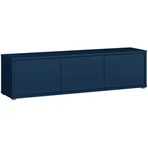 Forte Alice Springs Lowboard 154,2/41,5/34,9 cm Nachtblau Spanplatte