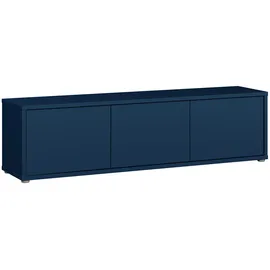 Forte Alice Springs Lowboard 154,2/41,5/34,9 cm Nachtblau Spanplatte