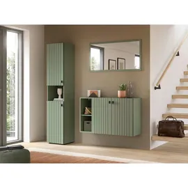 xonox Station Garderobenschrank 40 x 37 x 192 cm grün
