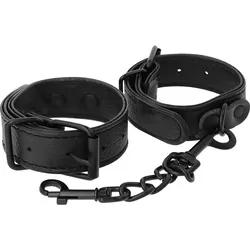 Bdsm handfesseln schwarz fein und strukturiert