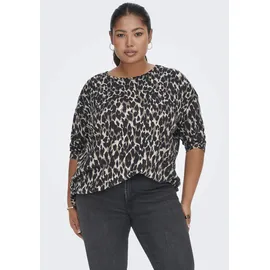 ONLY CARMAKOMA "CARALBA 3/4 Sleeve braun (15244420)