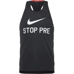 Nike Fast Funktionstank Herren in black, Größe M - schwarz