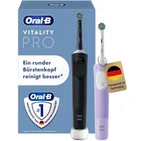 Oral-B Vitality Pro Protect X Clean schwarz + 2. Handstück lila