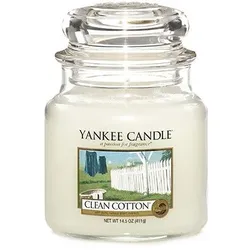 Yankee Candle Duftkerze Clean Cotton 411g 411 g