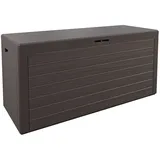 Auflagenbox Woody Braun Holzoptik 280L
