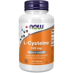 Now Foods Cysteine 500 mg (100 Tabletten)