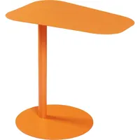 [en.casa] Beistelltisch Nastätten 50x50x38 cm Orange